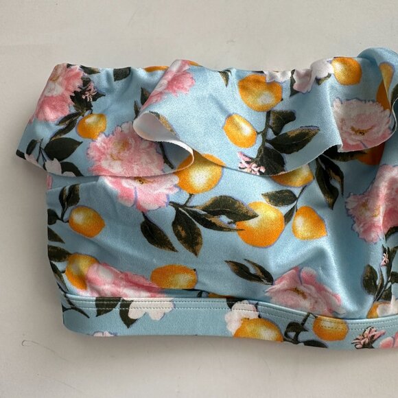 Victoria’s Secret Blue Lemon Ruffle One Shoulder Swim Top and Bottom Bikini CHEE - Picture 9 of 16